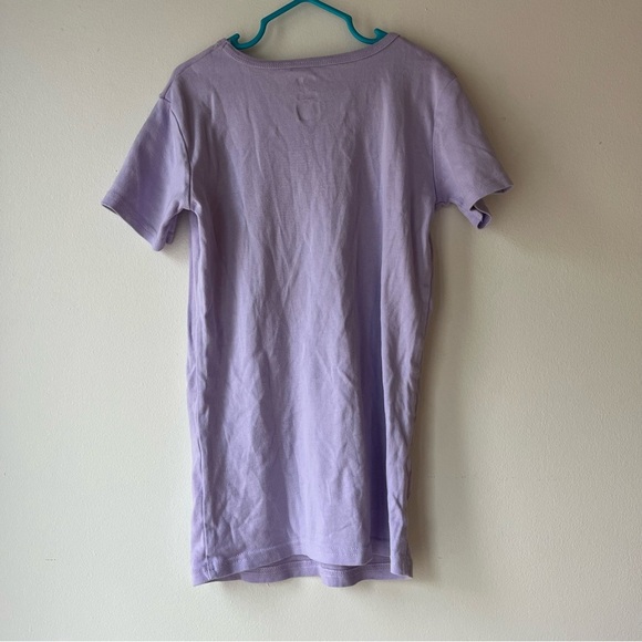 🌼 5/$25 PJ Place Girls Easter Pajama Top Peeps Graphic Tee Purple Bunny Size 14 - Picture 5 of 7